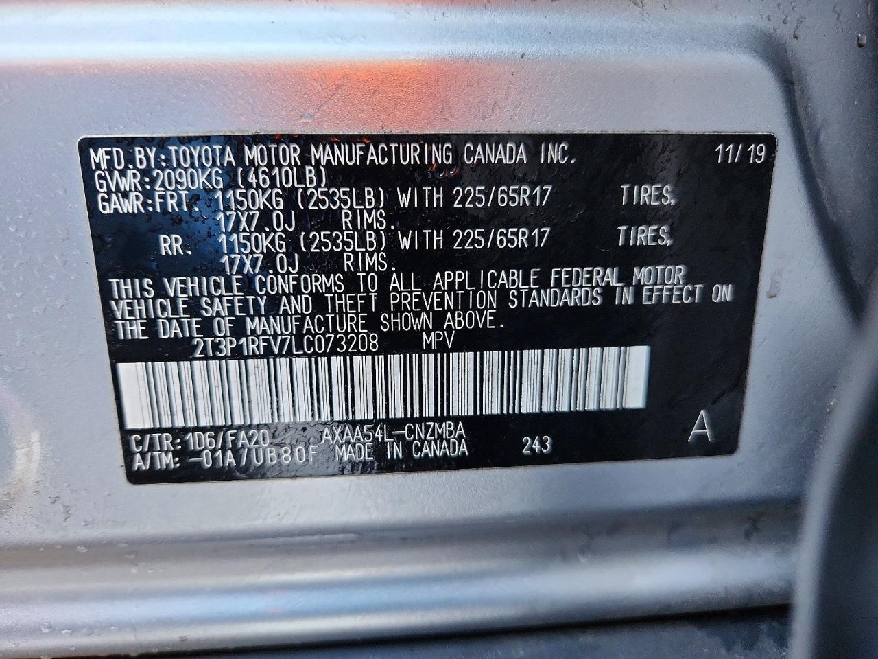 2020 Toyota Rav4 Xle - zdjęcie 13