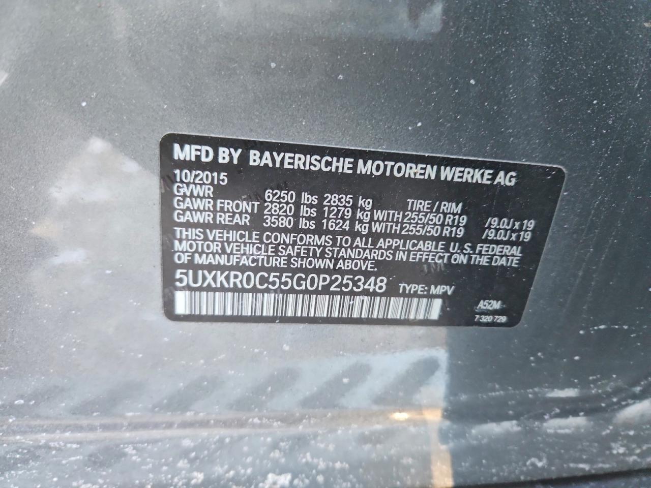 2016 BMW X5 xDrive35I - zdjęcie 13