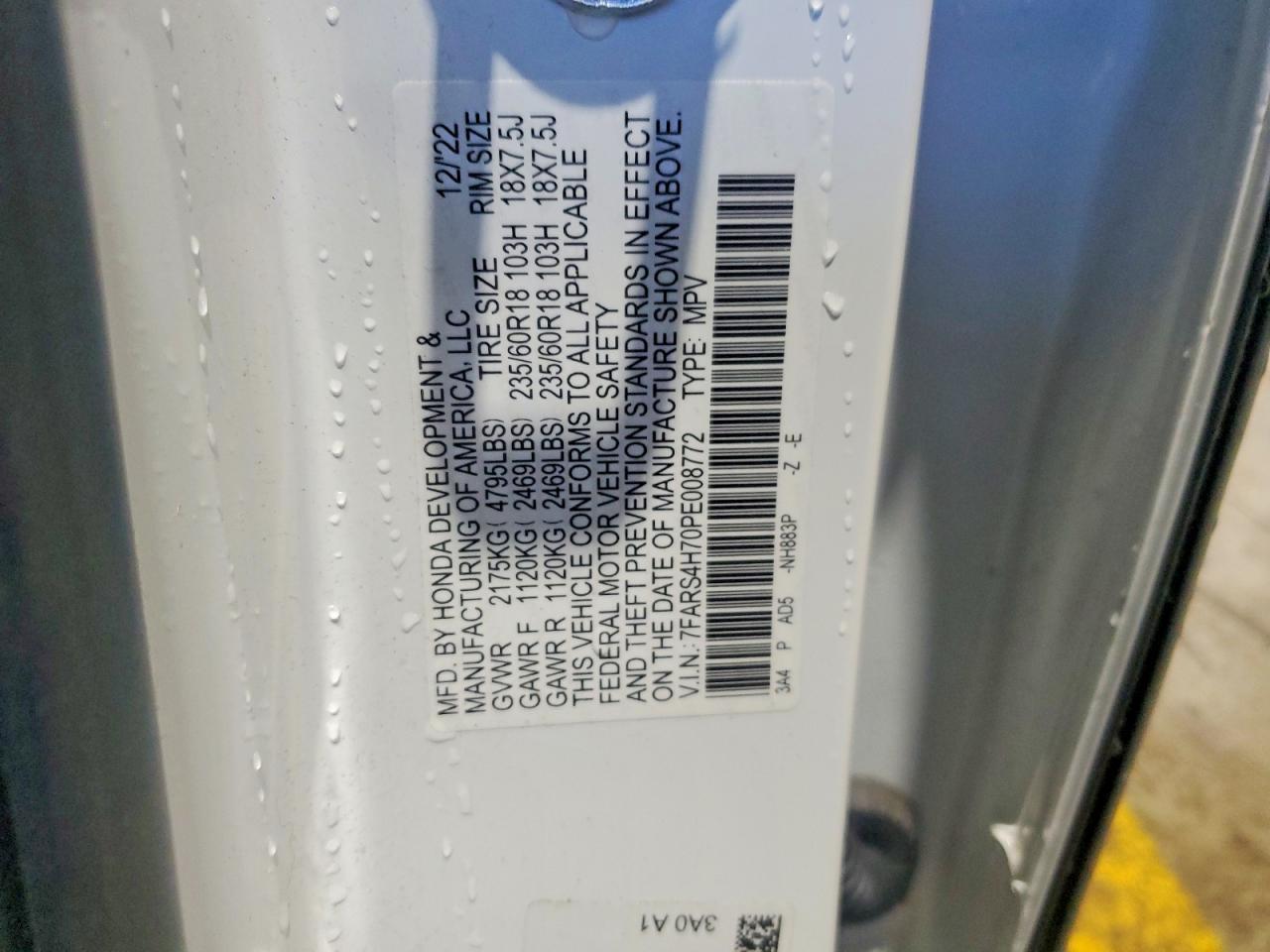 2023 Honda Cr-V Exl - zdjęcie 13