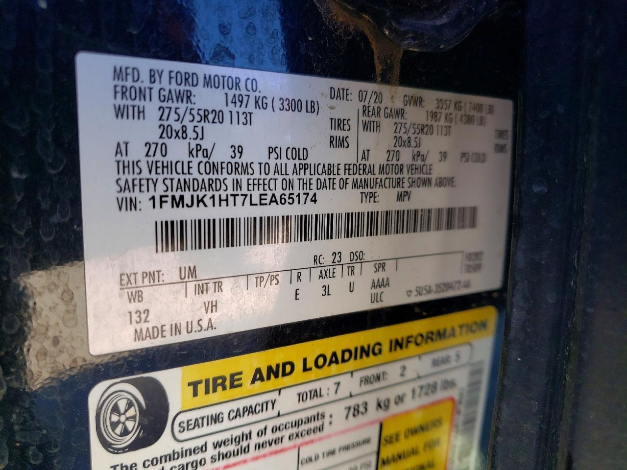 2020 Ford Expedition Max Xlt - zdjęcie 13