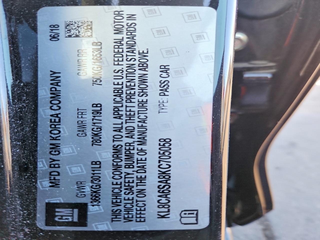 2019 Chevrolet Spark Ls - zdjęcie 12