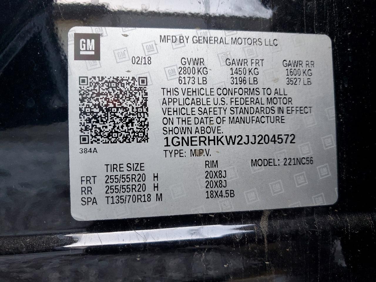 2018 Chevrolet Traverse Lt - zdjęcie 13