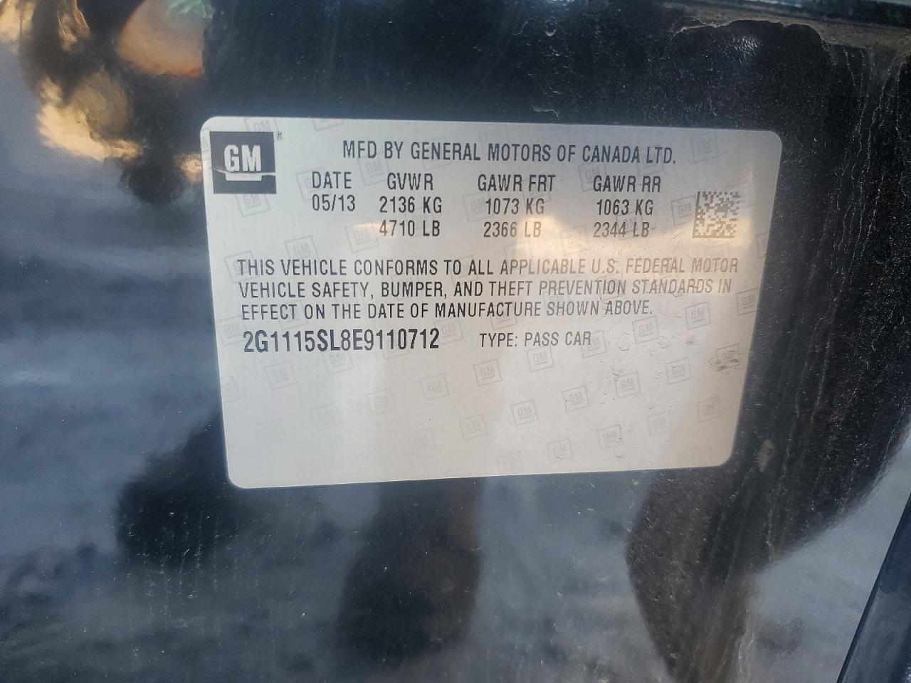 2014 Chevrolet Impala Lt - zdjęcie 12