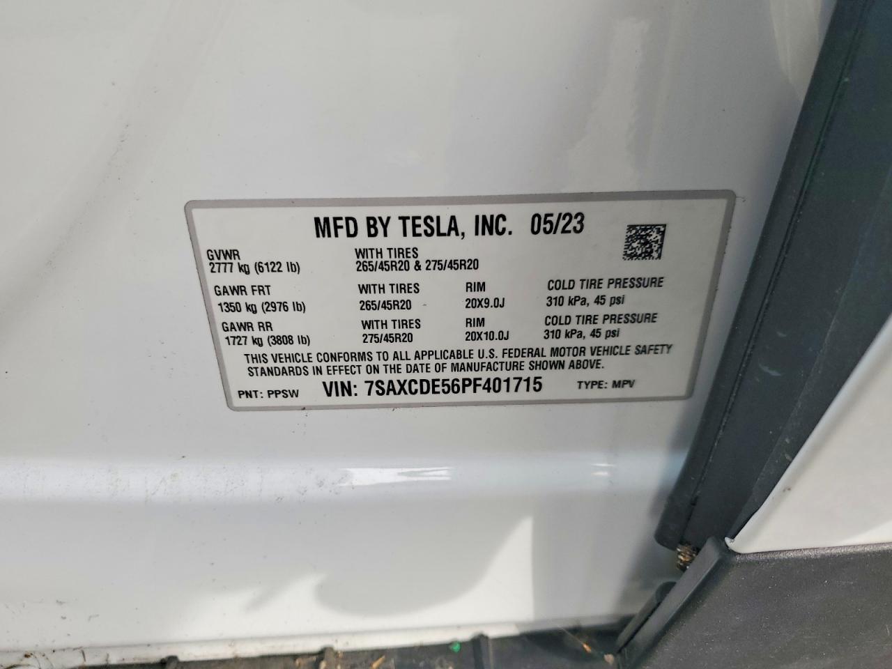 2023 Tesla Model X - zdjęcie 13