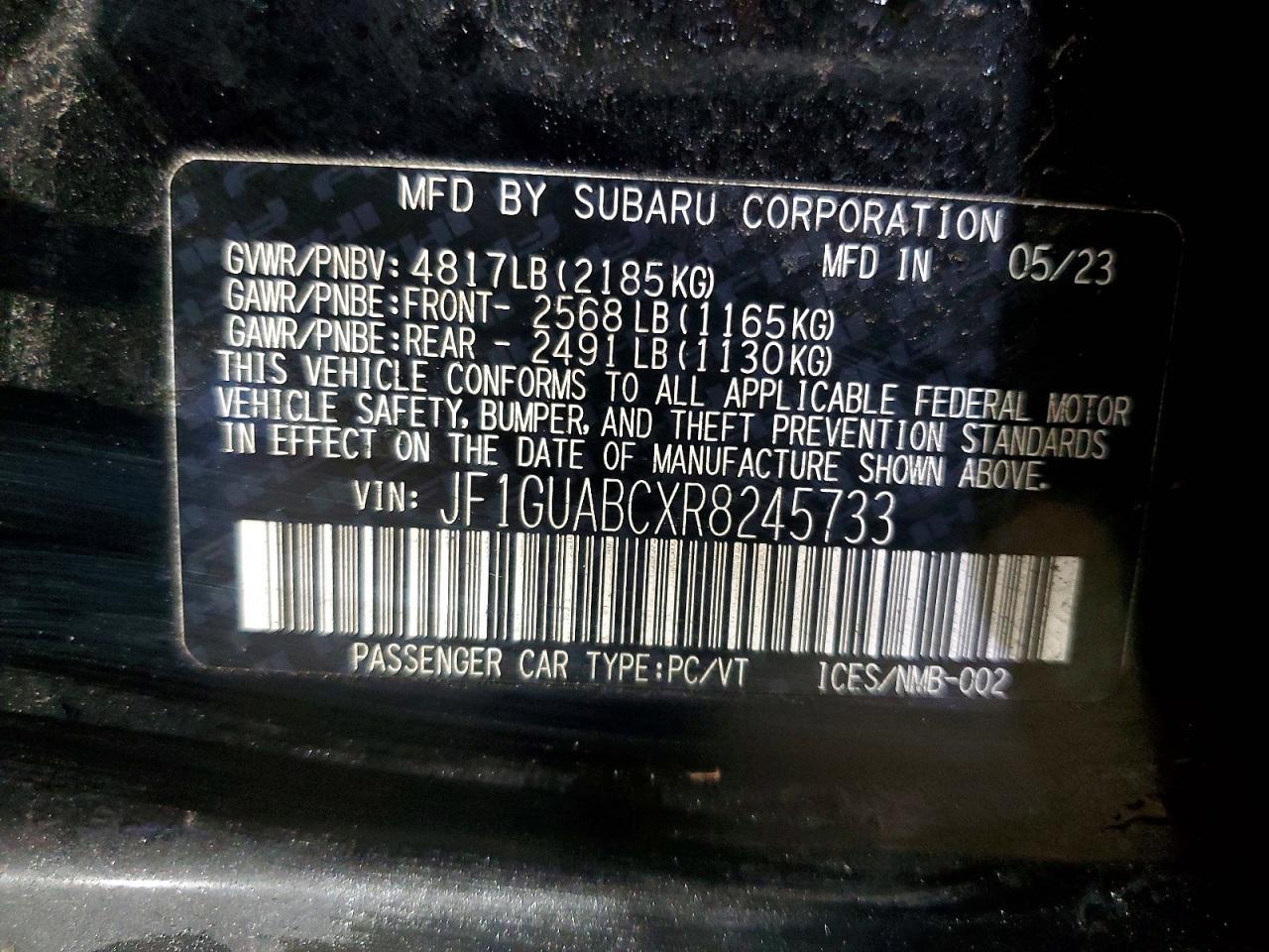 2024 Subaru Impreza - zdjęcie 12