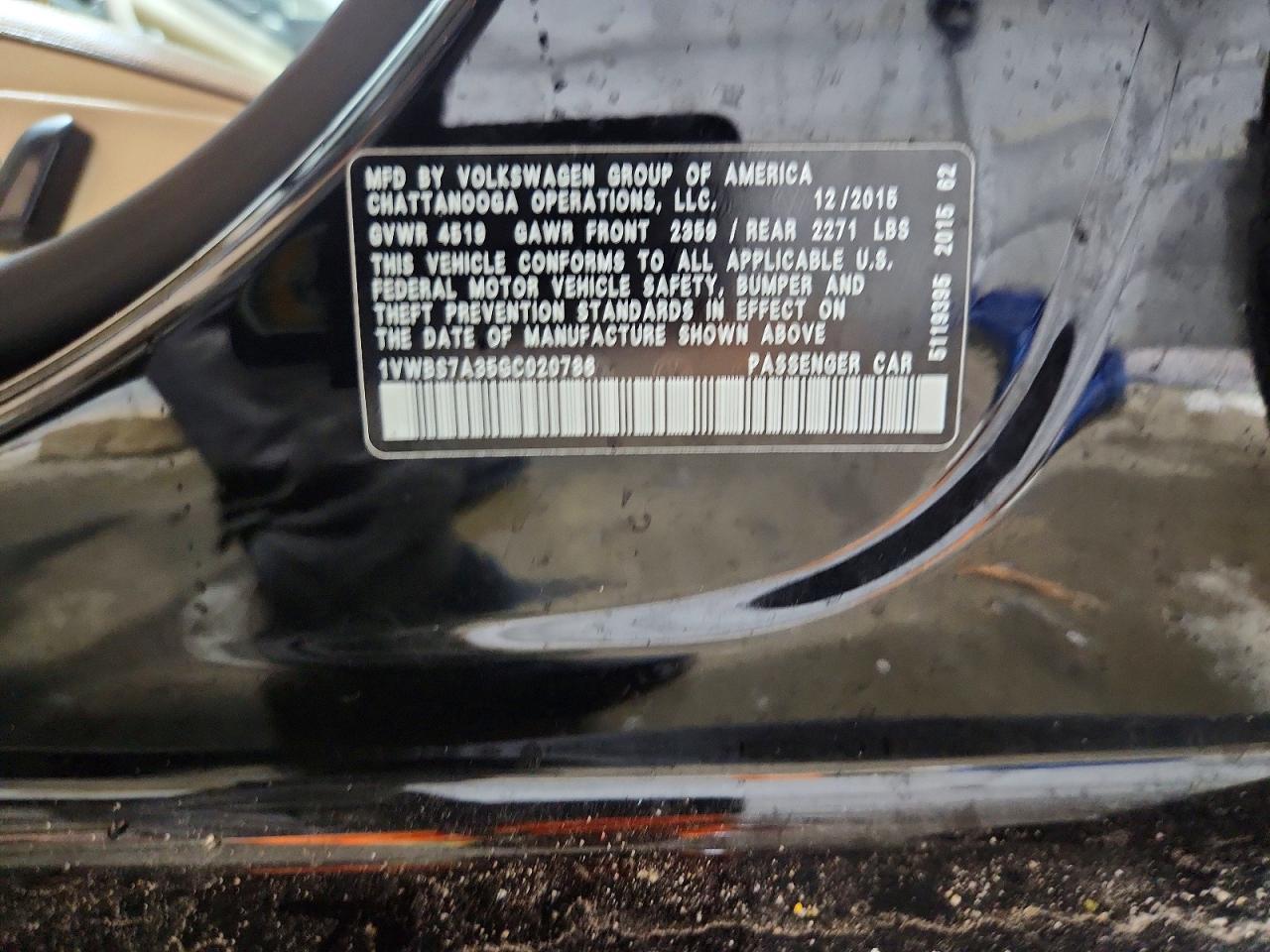 2016 Volkswagen Passat Se - zdjęcie 12