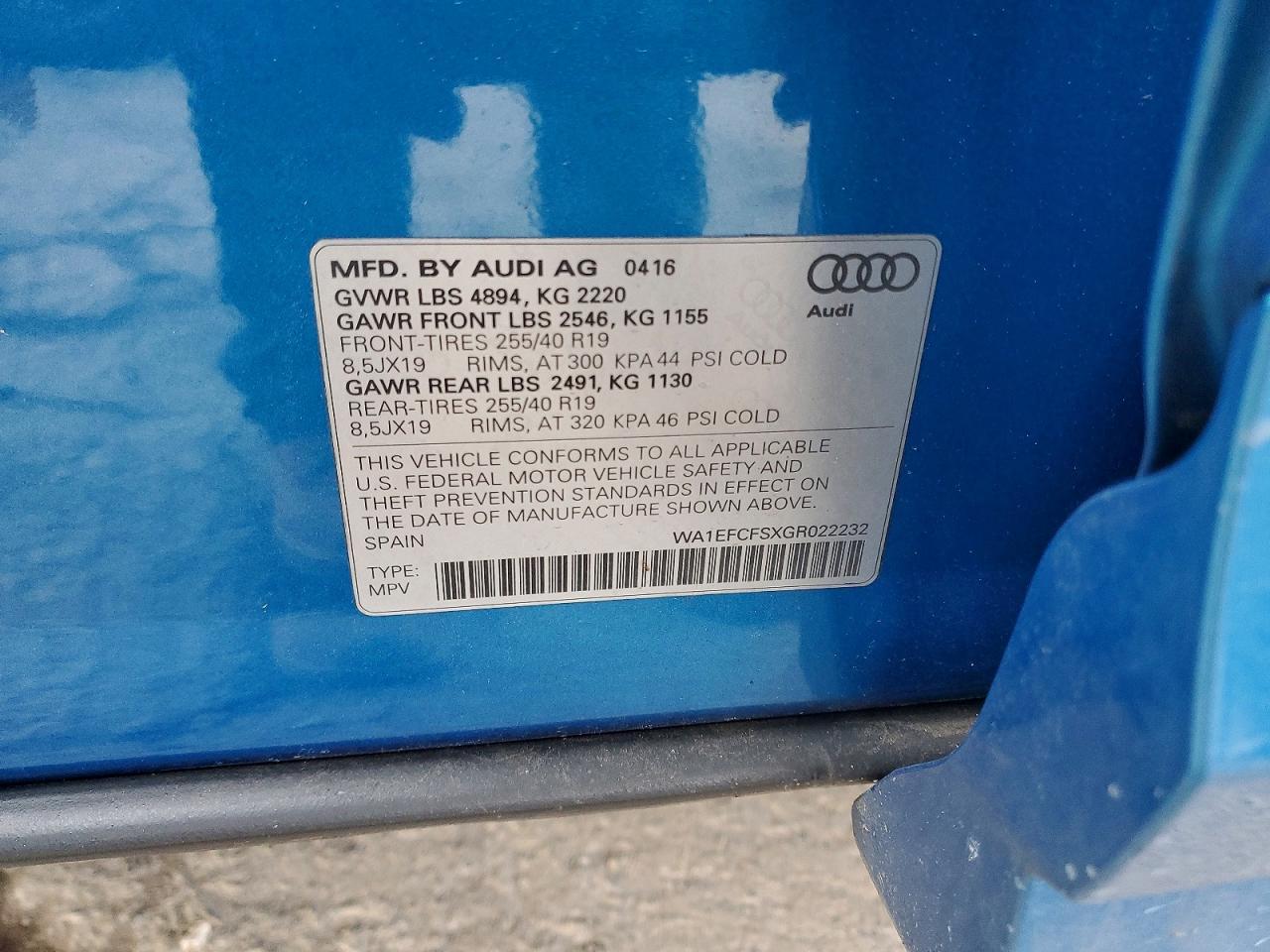 2016 Audi Q3 Premium Plus - zdjęcie 12