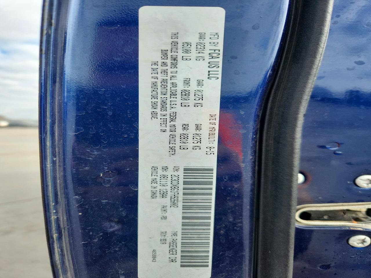 2015 Dodge Charger Se - zdjęcie 14