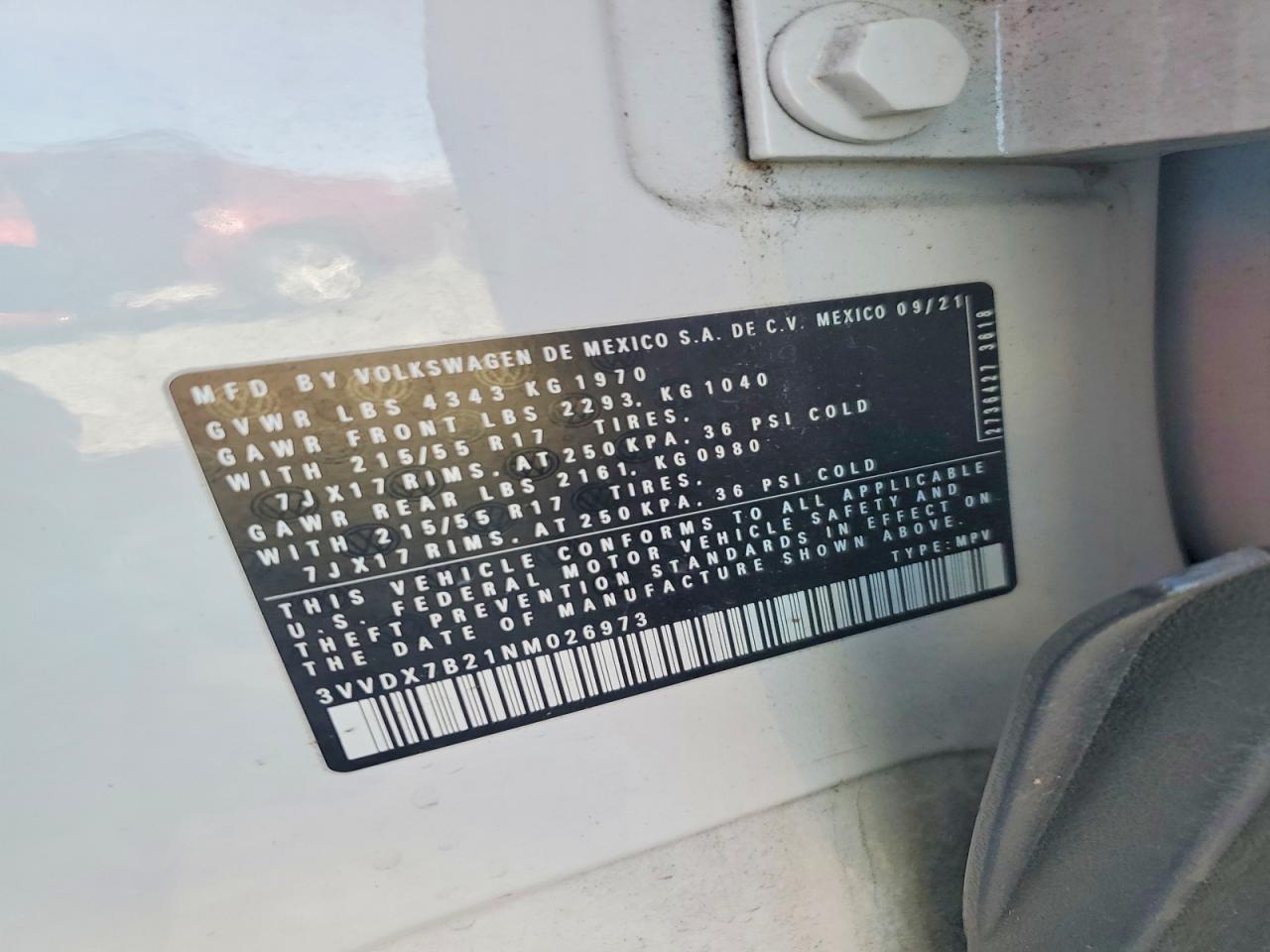 2022 Volkswagen Taos S - zdjęcie 12