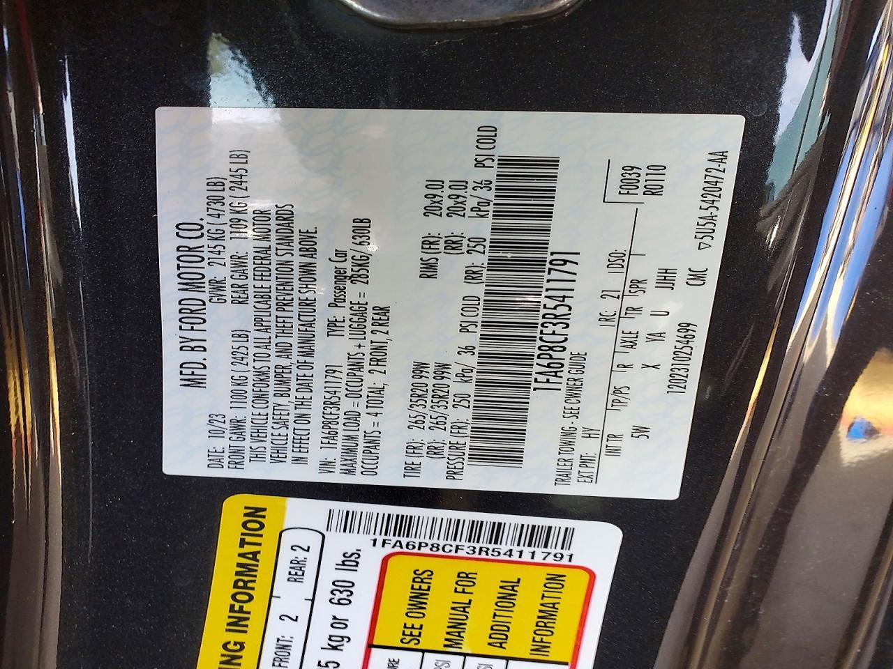 2024 Ford Mustang Gt - zdjęcie 12