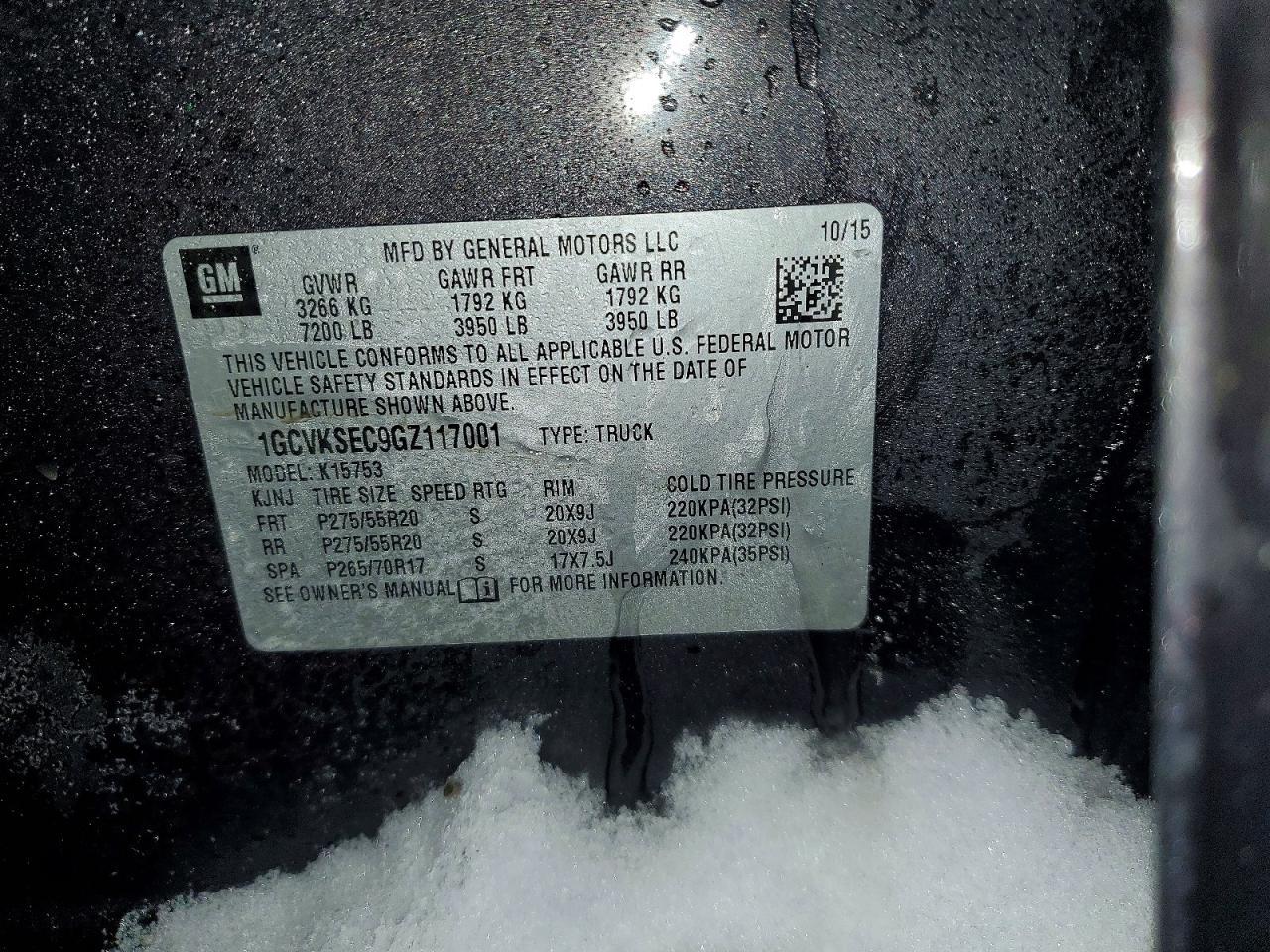 2016 Chevrolet Silverado K1500 Ltz - zdjęcie 12