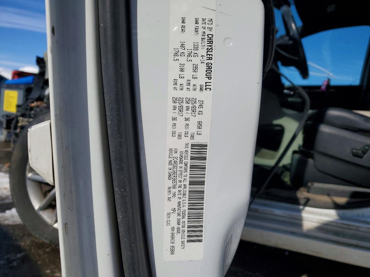 2014 Dodge Grand Caravan Sxt - zdjęcie 14