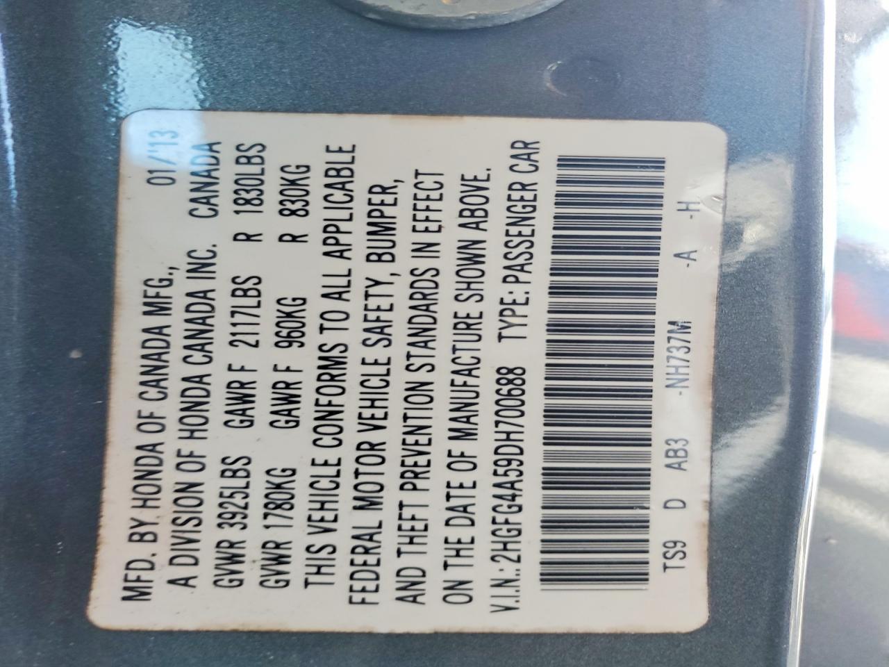 2013 Honda Civic Si - zdjęcie 12