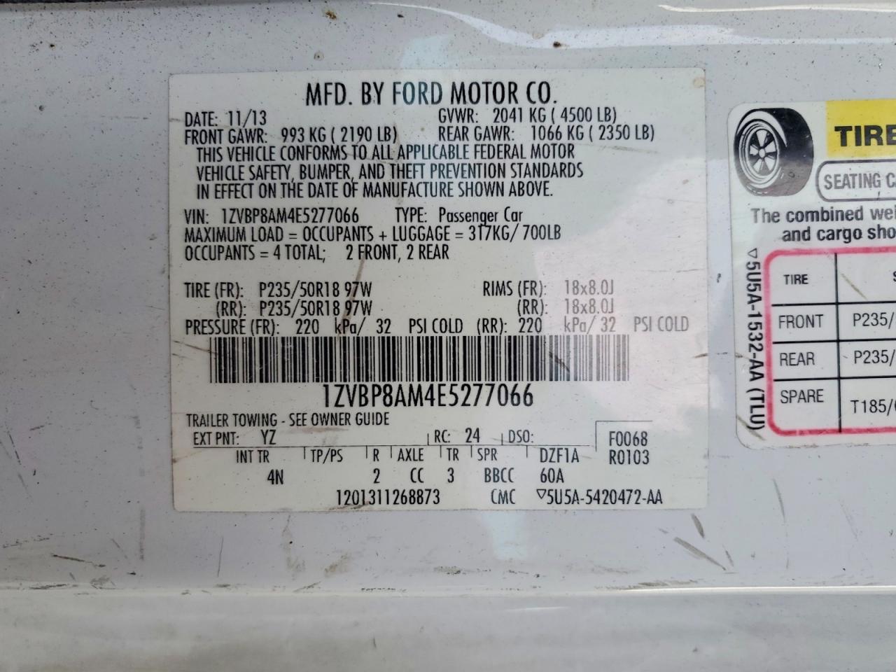 2014 Ford Mustang - zdjęcie 12