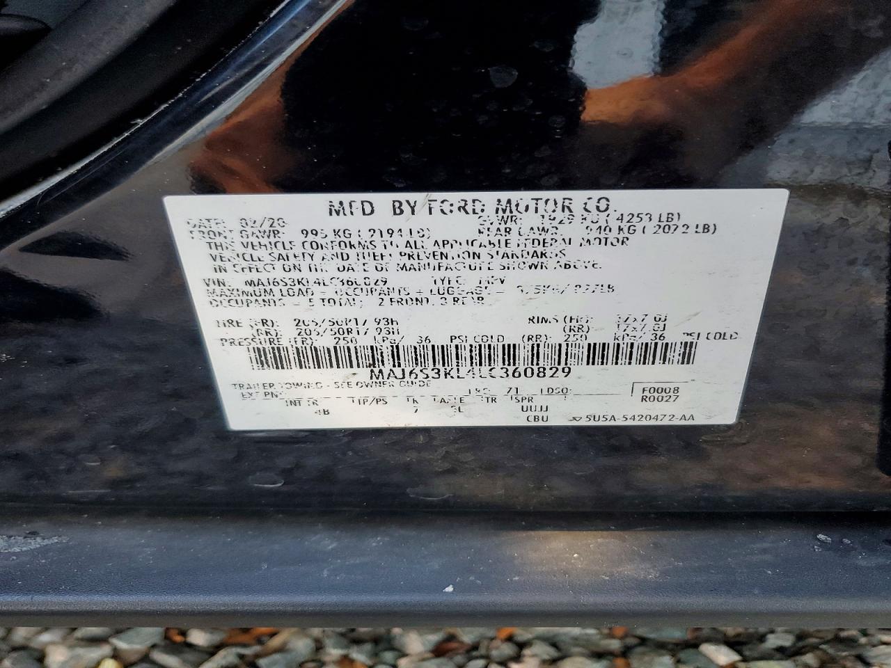 2020 Ford Ecosport Titanium - zdjęcie 13