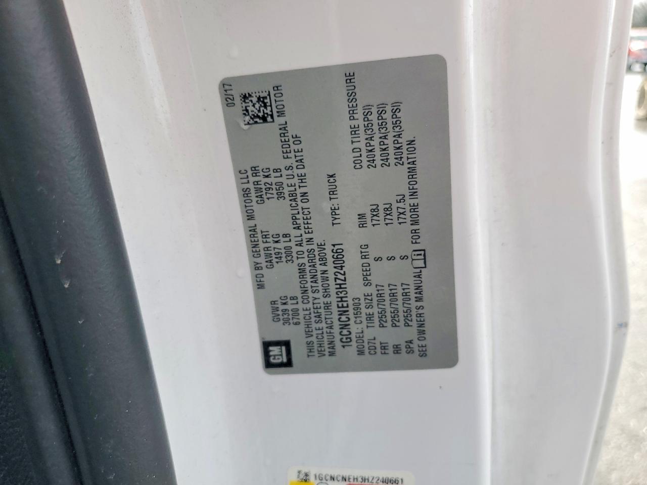 2017 Chevrolet Silverado C1500 - zdjęcie 12