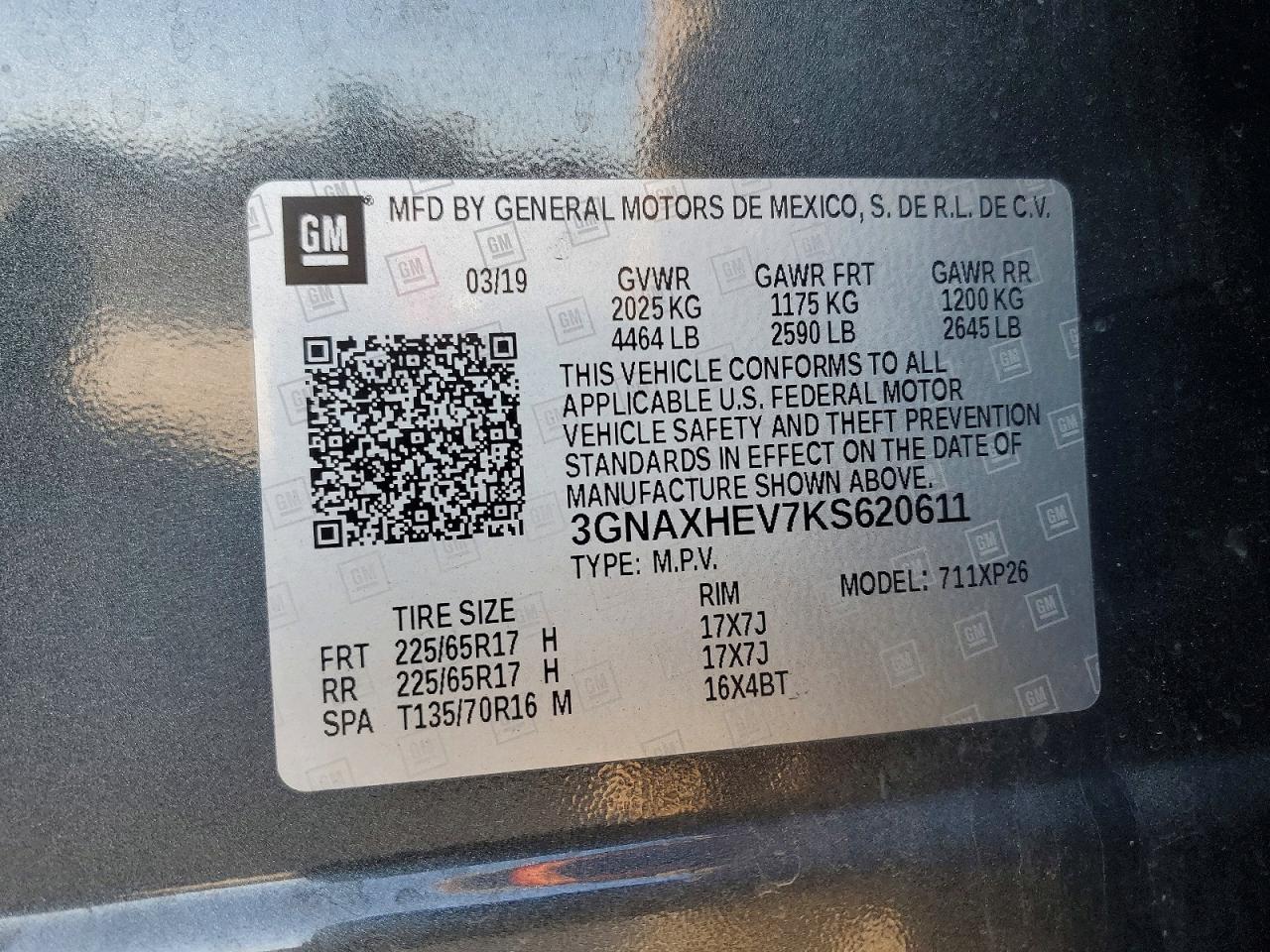 2019 Chevrolet Equinox Ls - zdjęcie 13