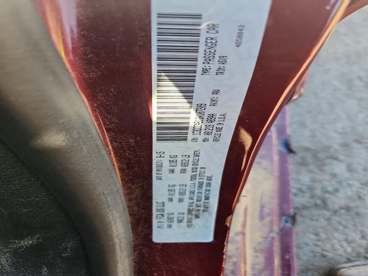 2016 Chrysler 200 Limited - zdjęcie 12