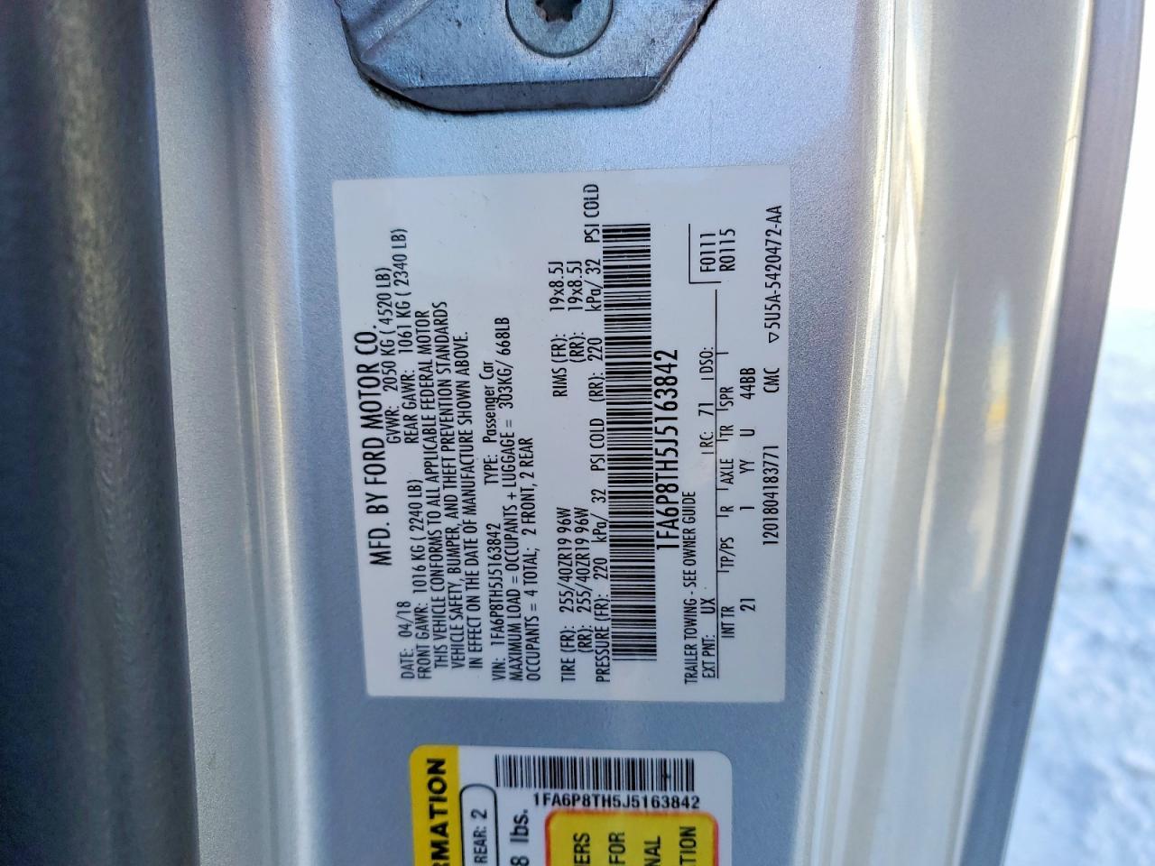 2018 Ford Mustang - zdjęcie 12