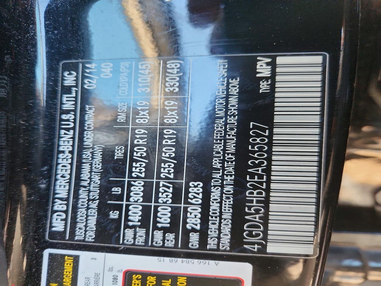 2014 Mercedes-Benz Ml 350 4Matic - zdjęcie 13