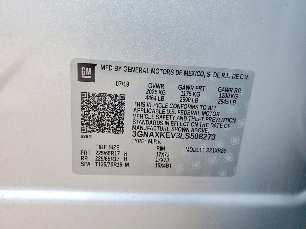 2020 Chevrolet Equinox Lt - zdjęcie 12