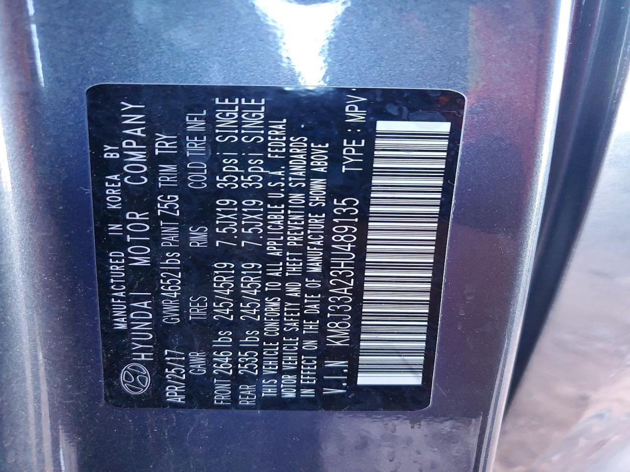 2017 Hyundai Tucson Limited - zdjęcie 13