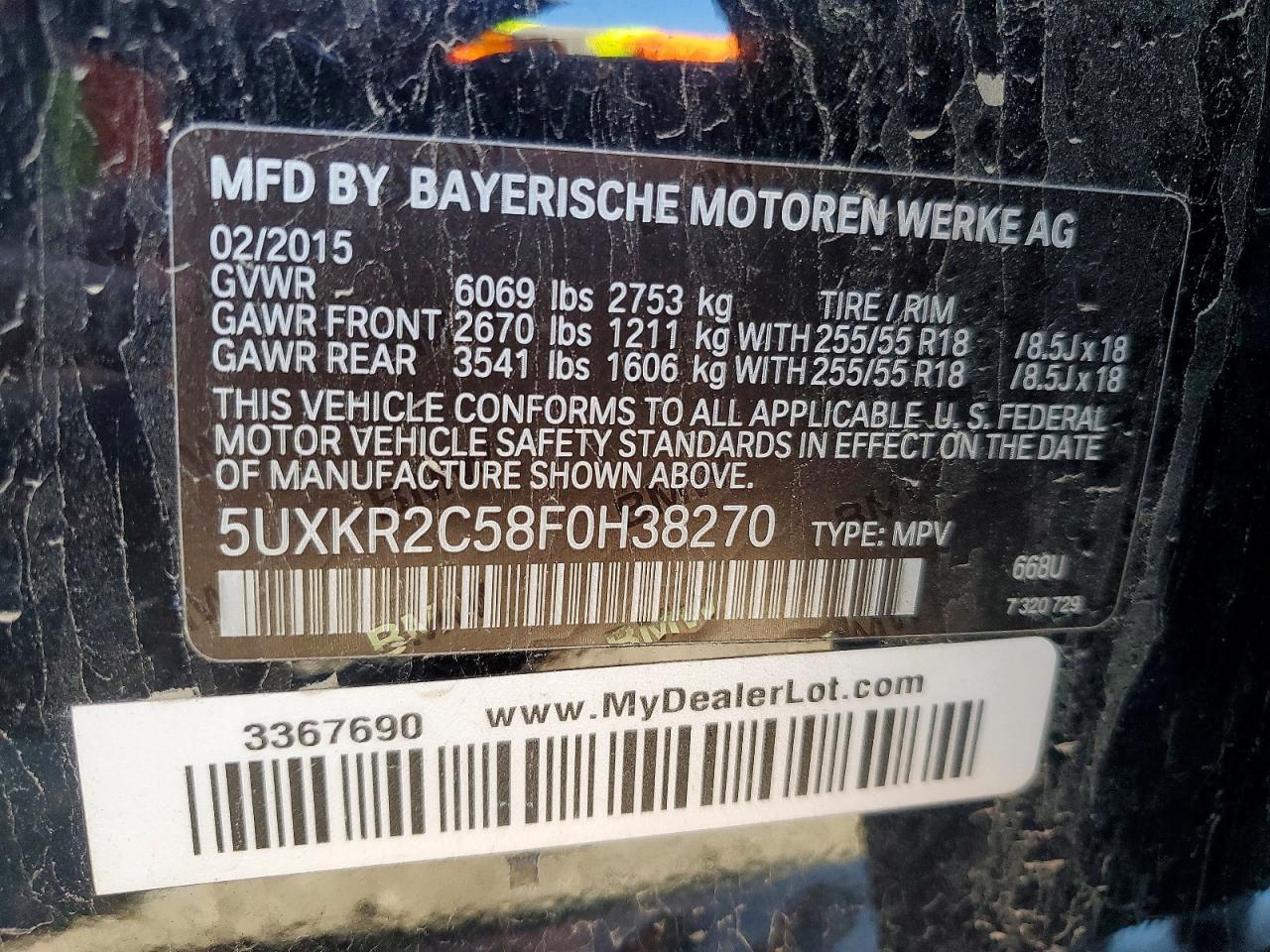 2015 BMW X5 Sdrive35I - zdjęcie 13