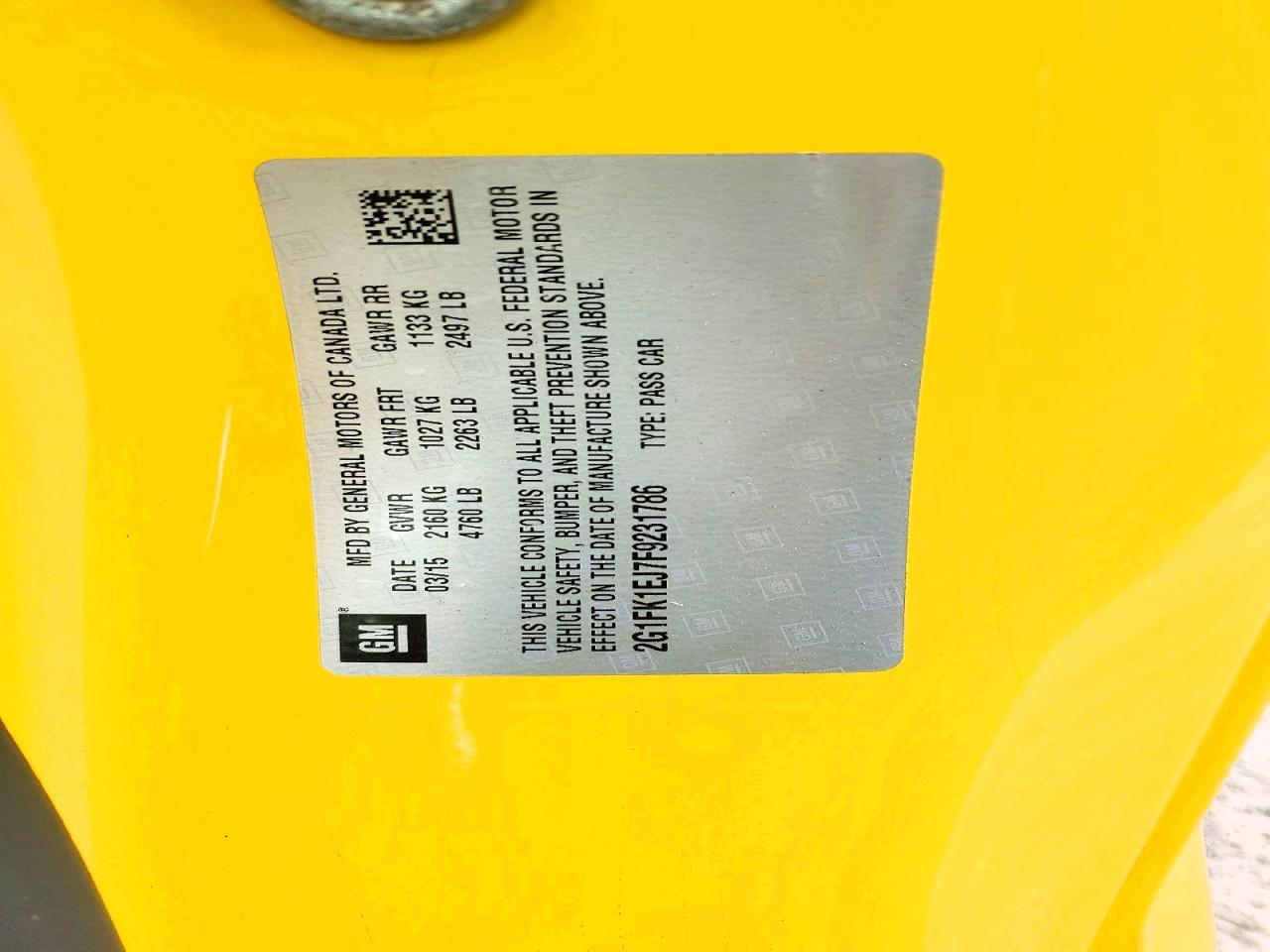 2015 Chevrolet Camaro 2Ss - zdjęcie 12