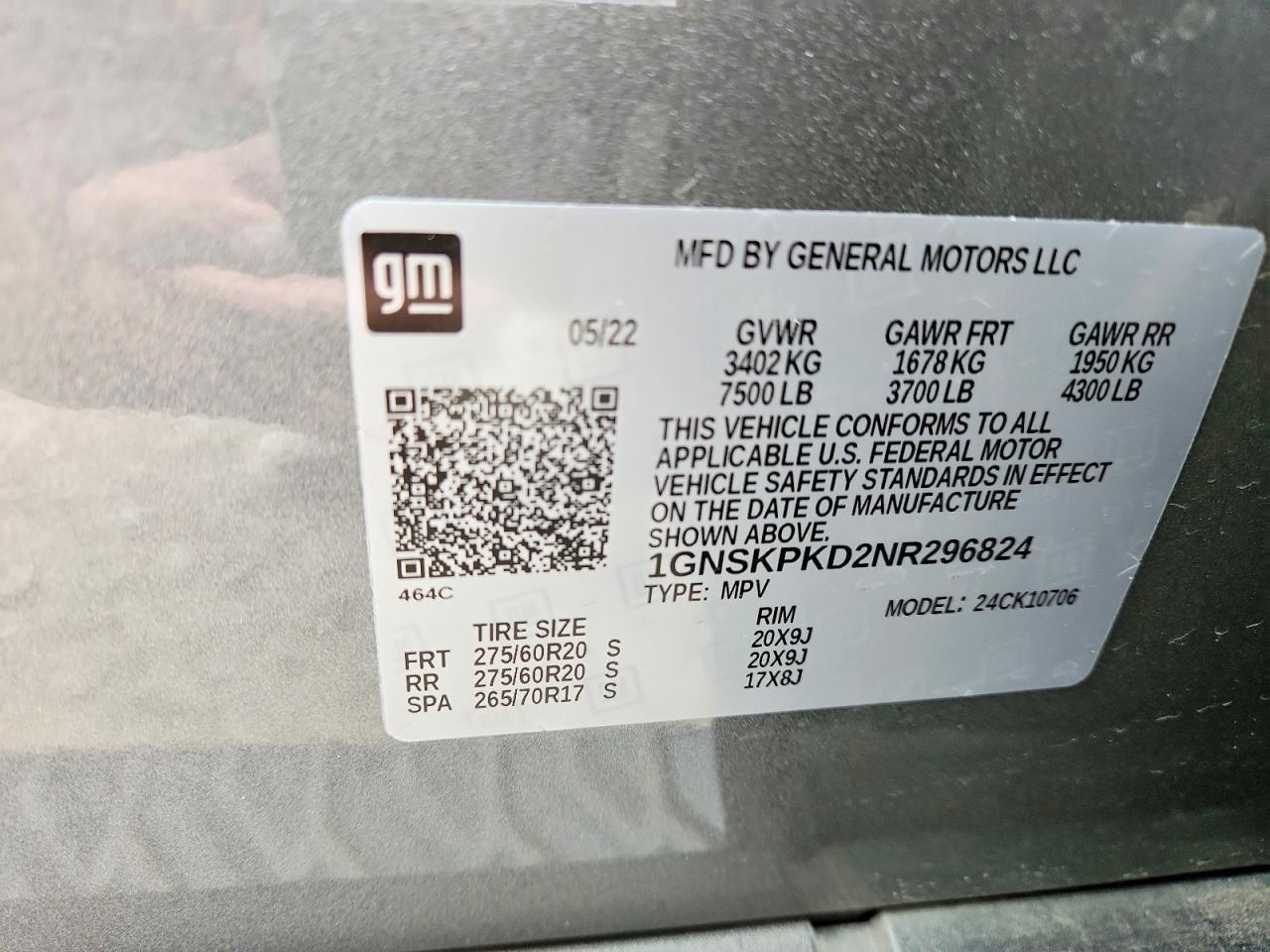 2022 Chevrolet Tahoe K1500 Z71 - zdjęcie 14