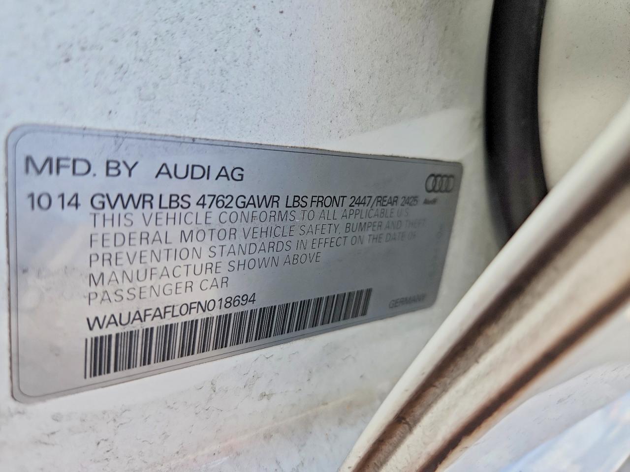 2015 Audi A4 - zdjęcie 13