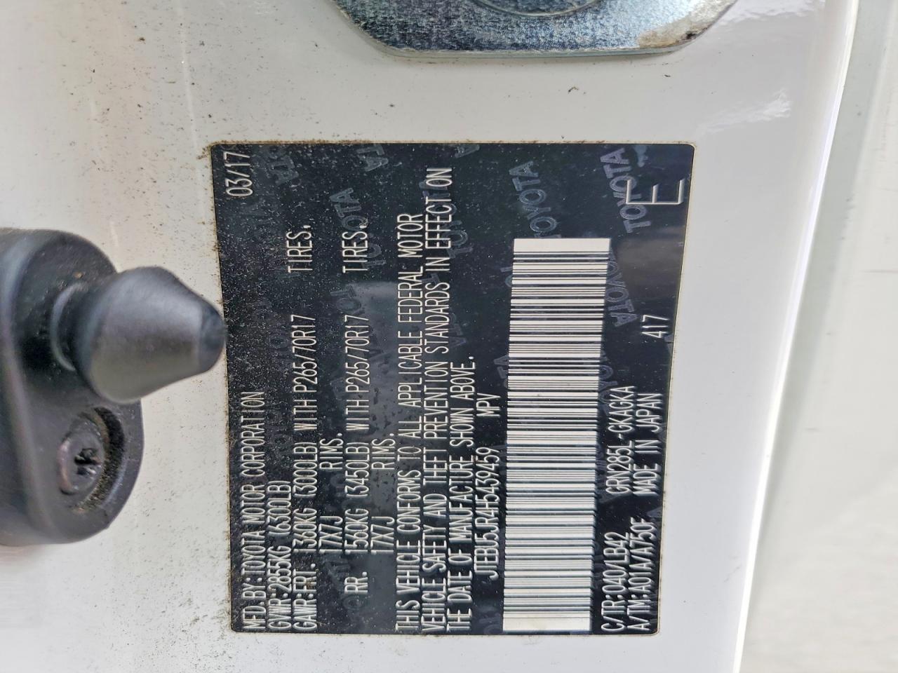 2017 Toyota 4Runner Sr5/Sr5 Premium - zdjęcie 13