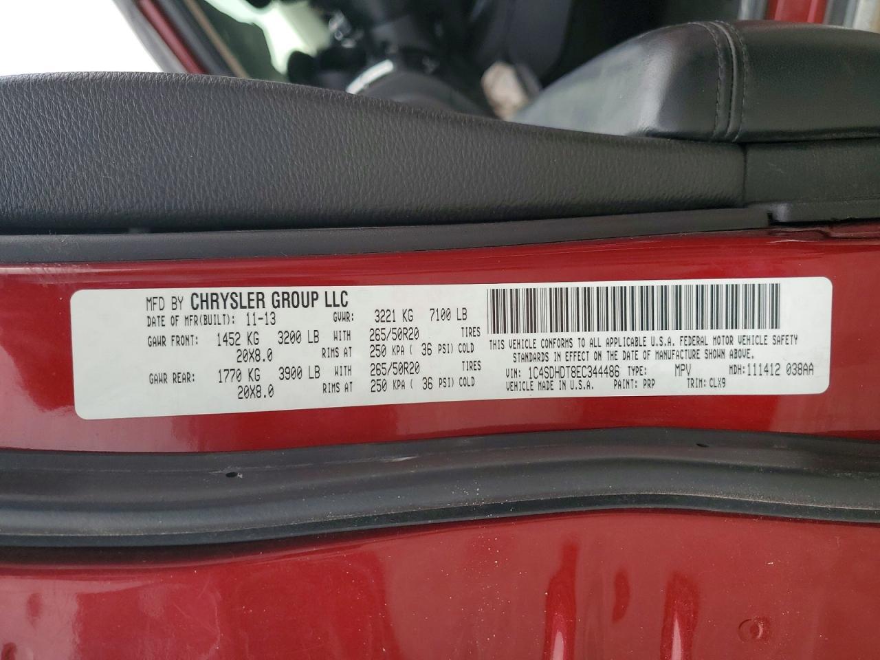 2014 Dodge Durango Limited - zdjęcie 13