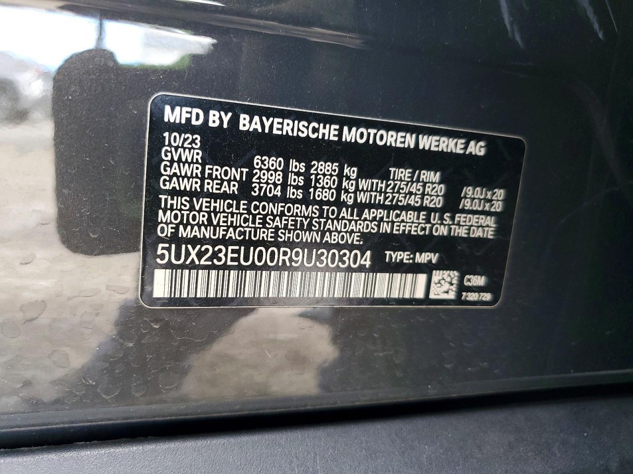 2024 BMW X5 xDrive40I - zdjęcie 13