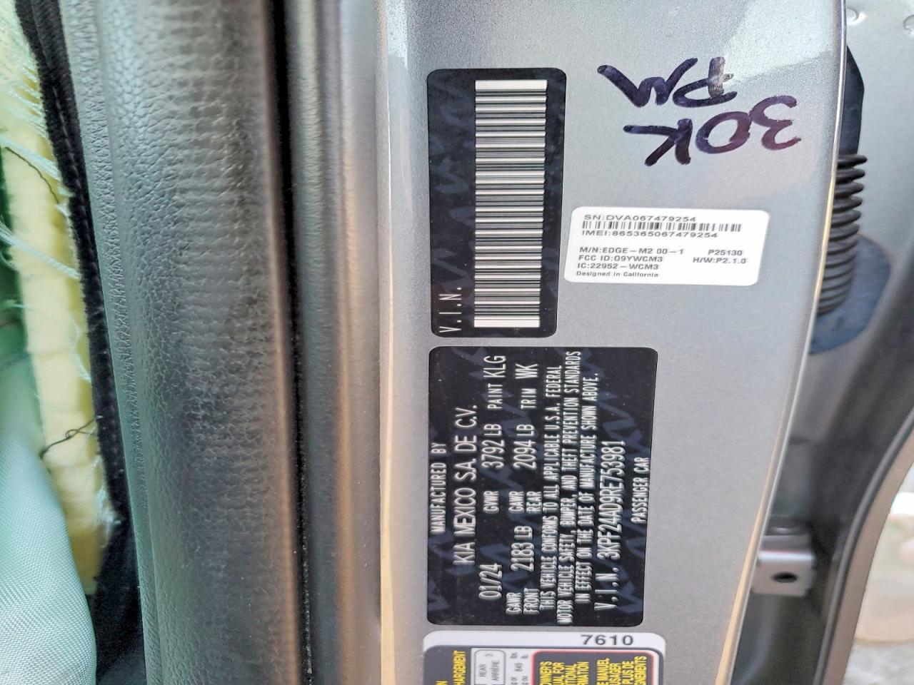 2024 Kia Forte Lx - zdjęcie 13