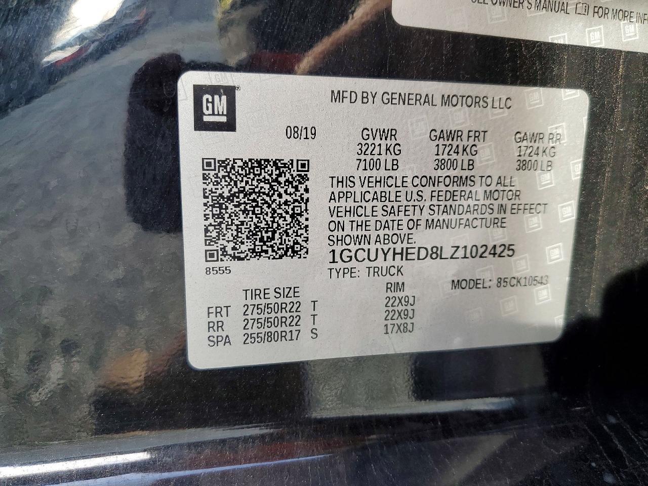 2020 Chevrolet Silverado K1500 High Country - zdjęcie 13