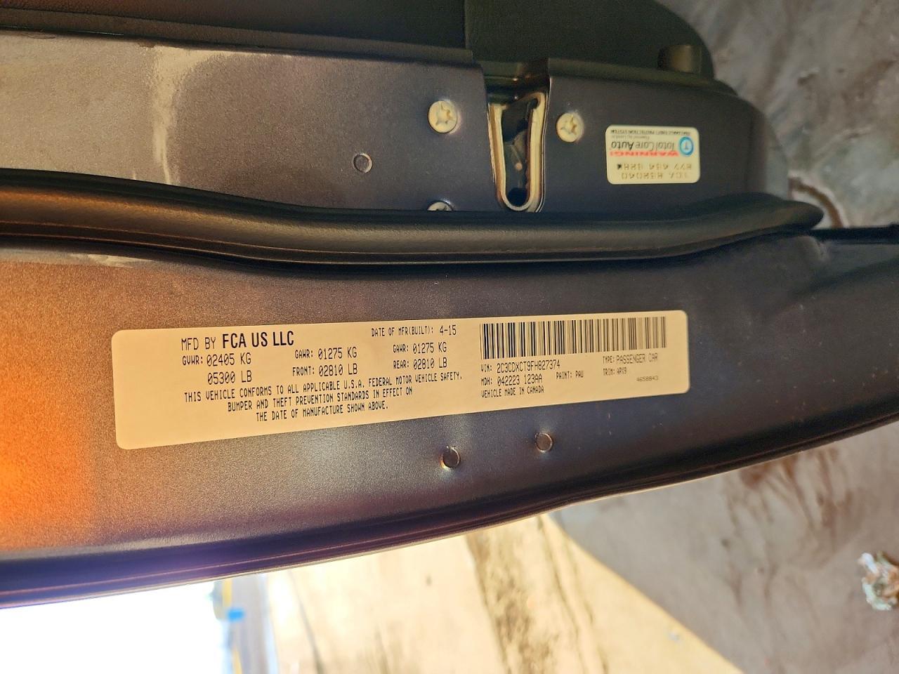 2015 Dodge Charger R/T - zdjęcie 12