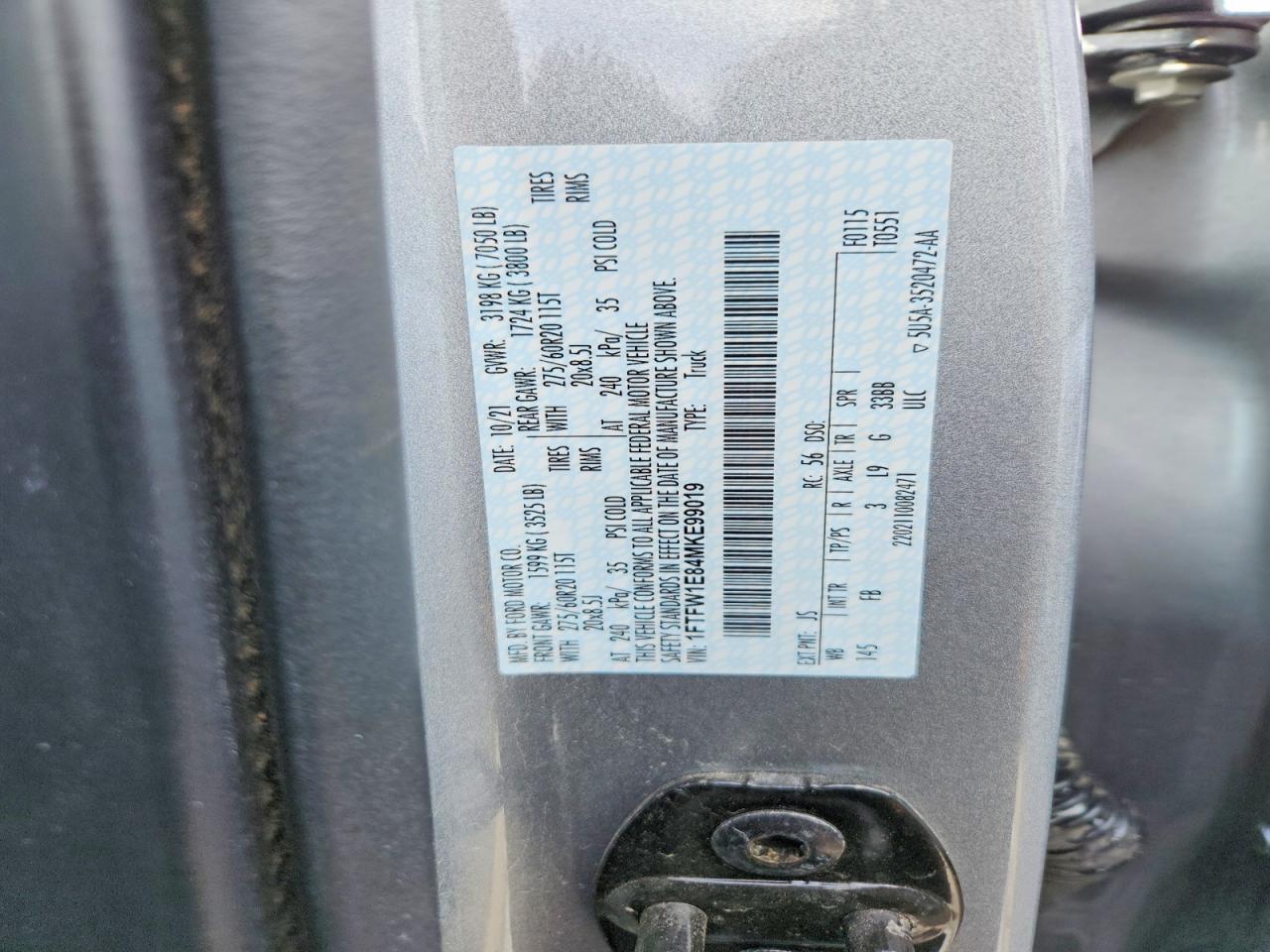 2021 Ford F150 Supercrew - zdjęcie 13