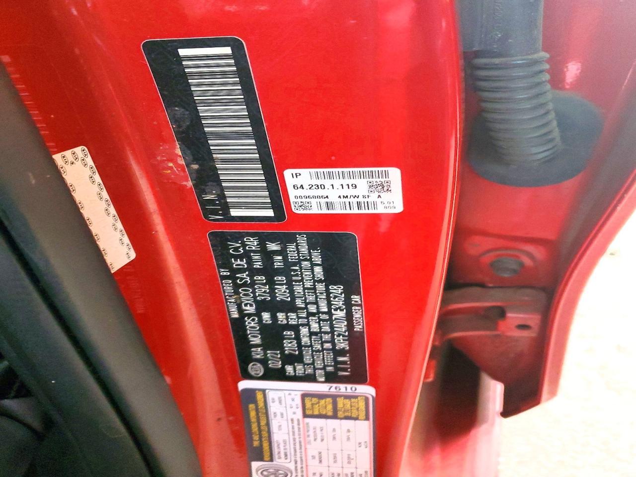 2021 Kia Forte Fe - zdjęcie 12