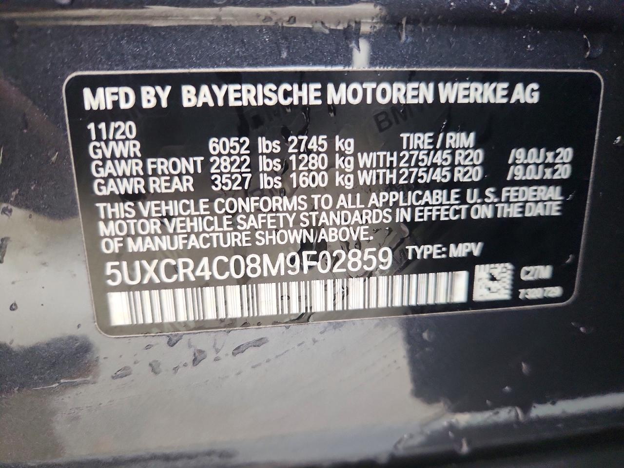 2021 BMW X5 Sdrive 40I - zdjęcie 13