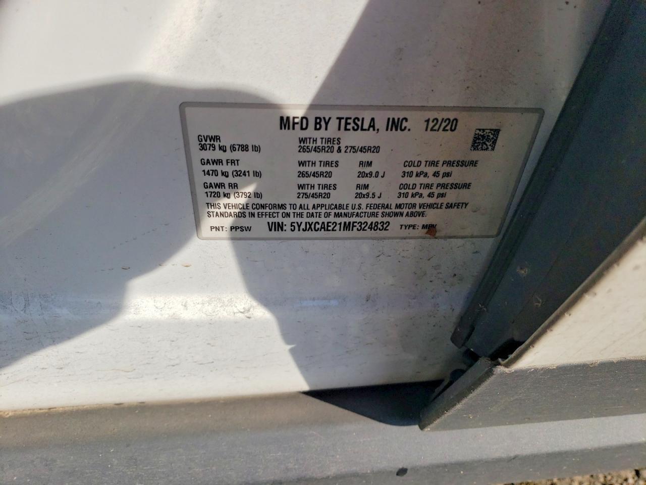 2021 Tesla Model X - zdjęcie 12