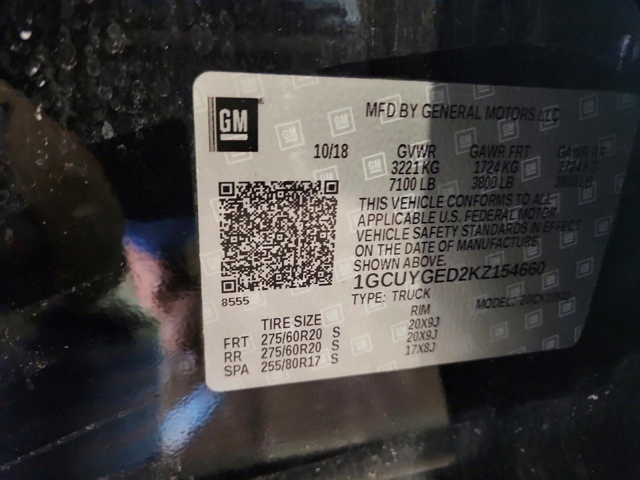 2019 Chevrolet Silverado K1500 Ltz - zdjęcie 12