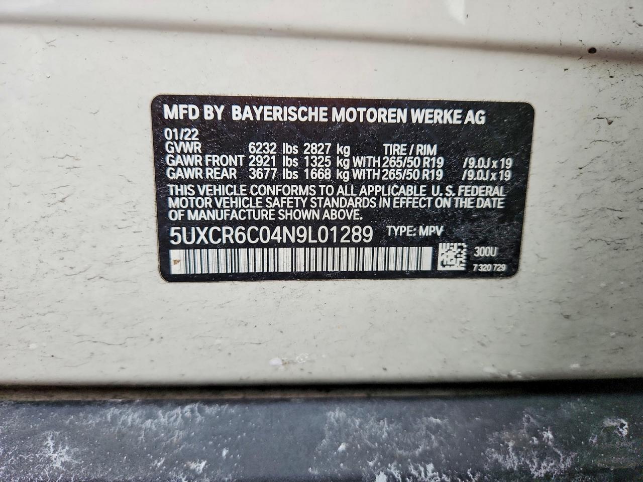 2022 BMW X5 xDrive40I - zdjęcie 12