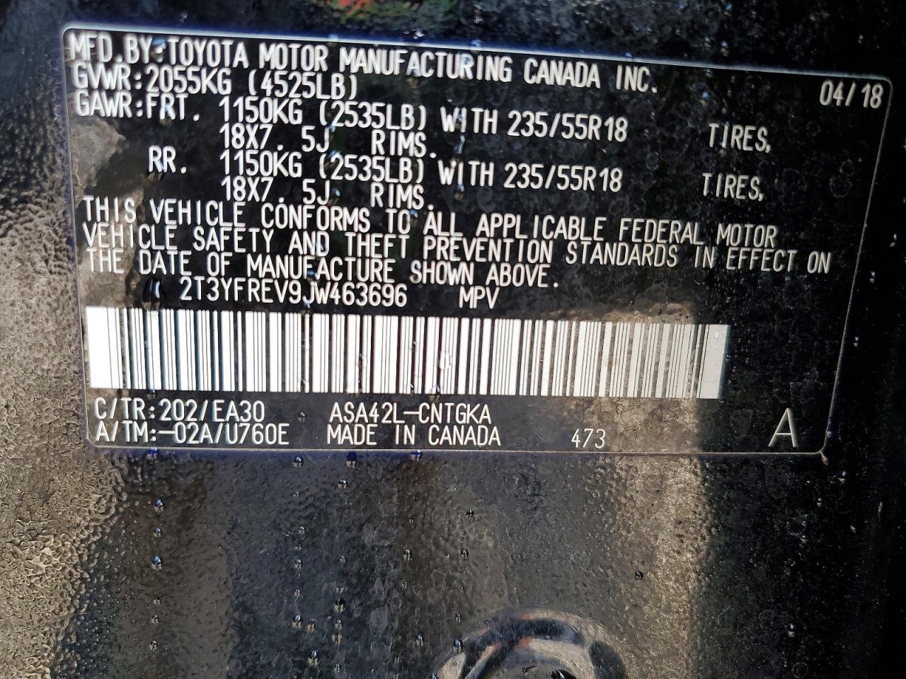 2018 Toyota Rav4 Limited - zdjęcie 13