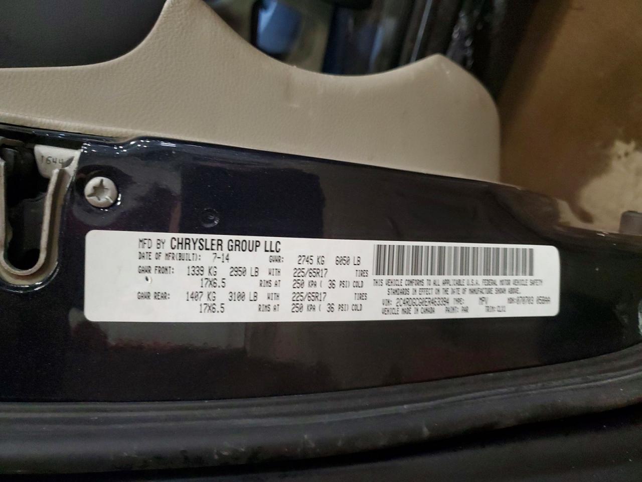 2014 Dodge Grand Caravan Sxt - zdjęcie 13