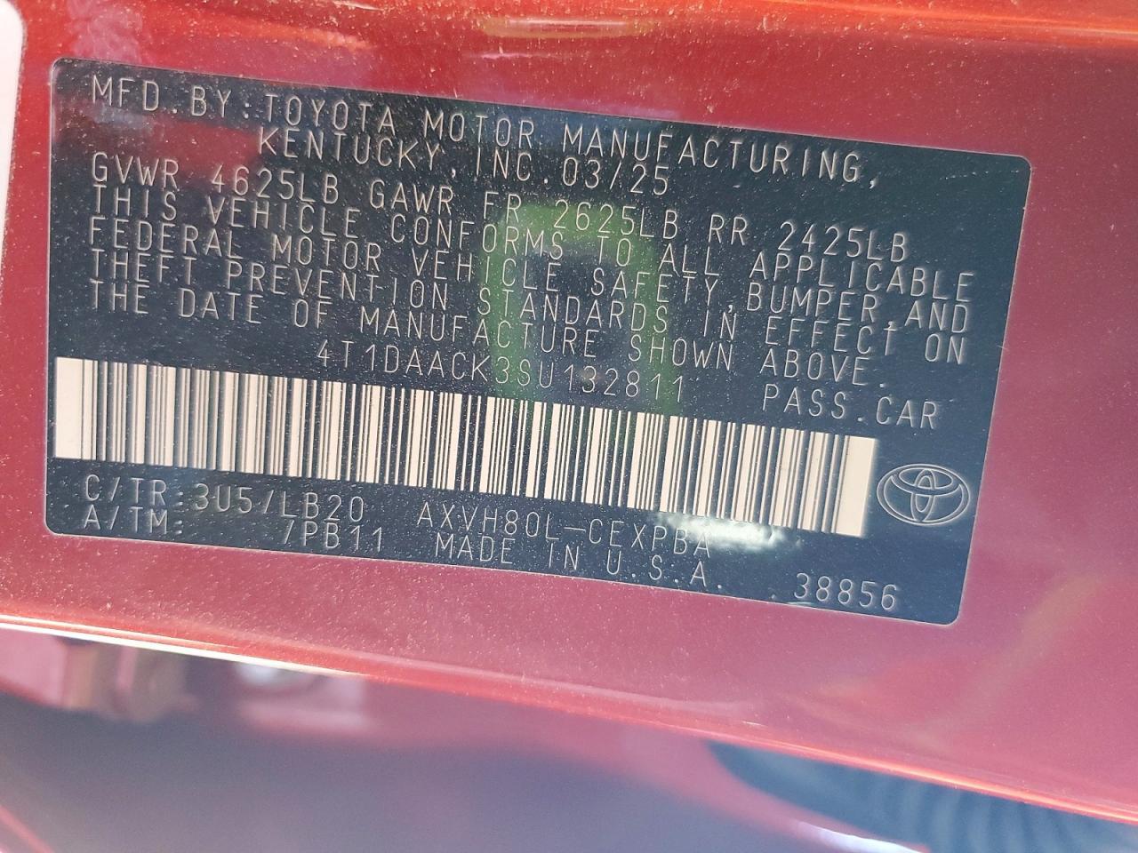 2025 Toyota Camry Xse - zdjęcie 12