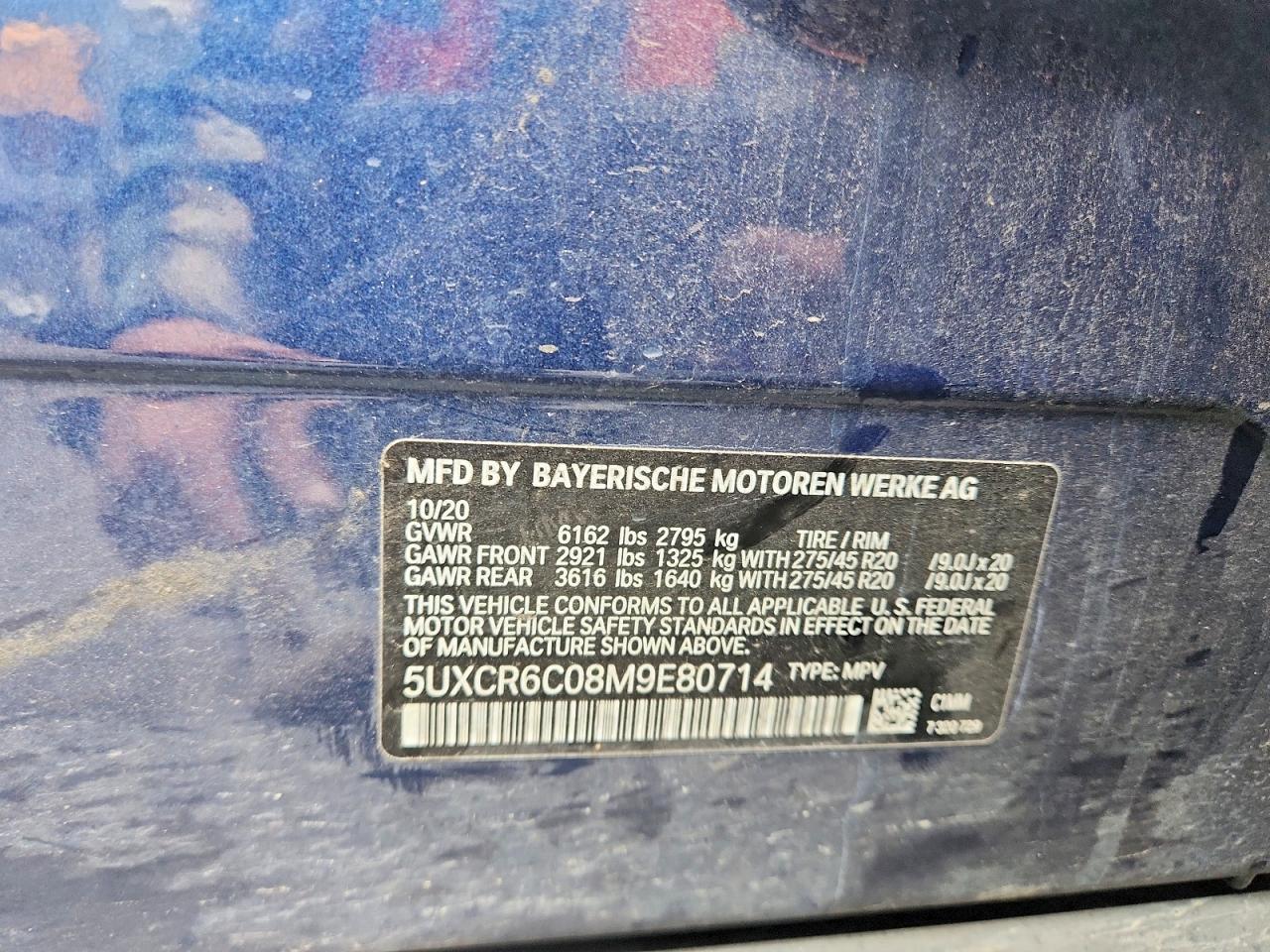 2021 BMW X5 xDrive40I - zdjęcie 13