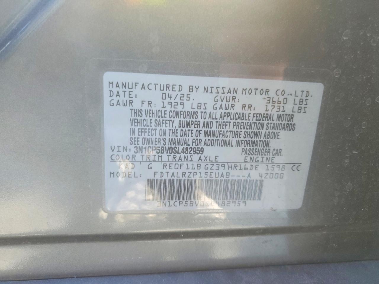 2025 Nissan Kicks Play S - zdjęcie 13