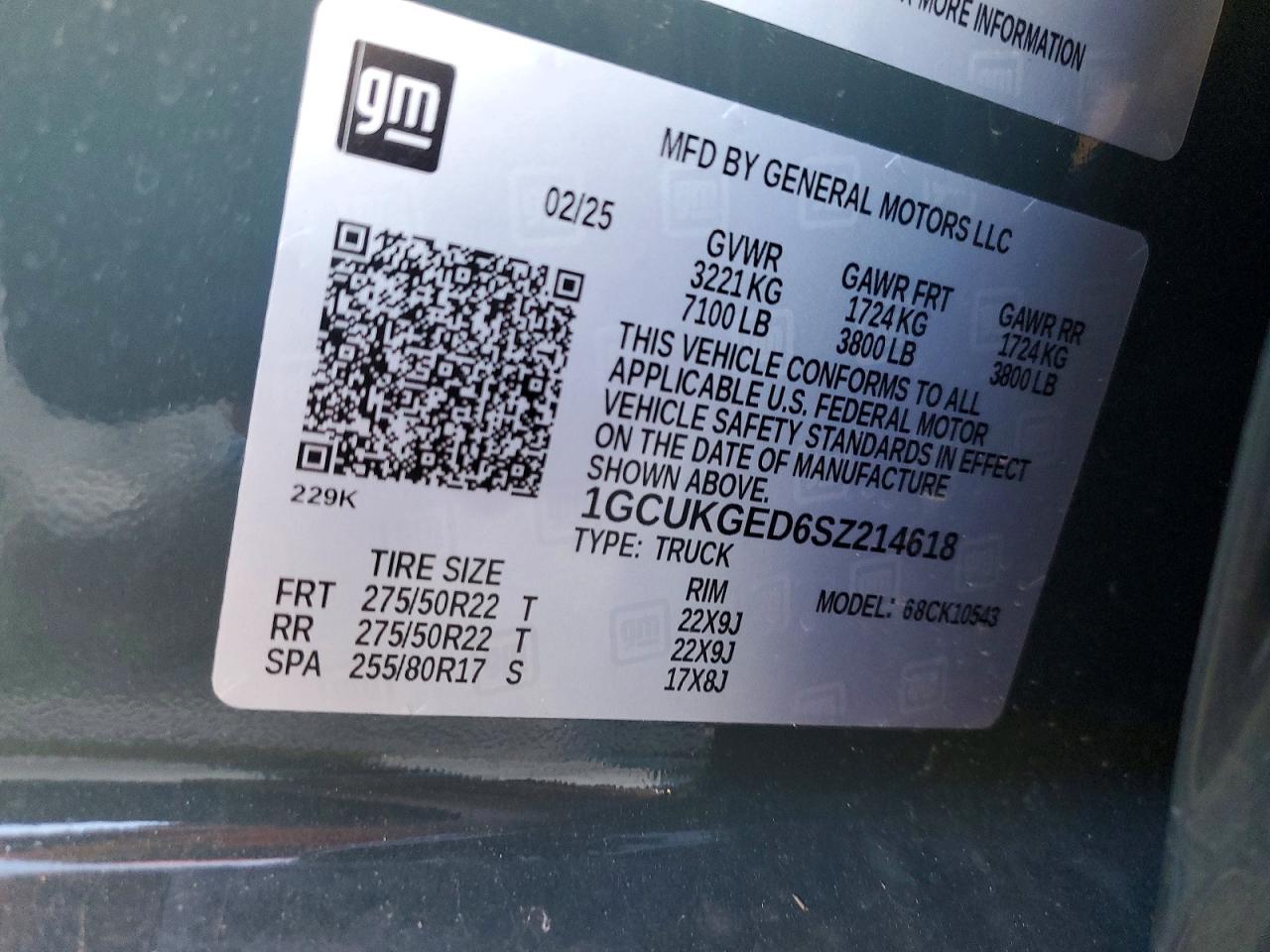 2025 Chevrolet Silverado K1500 Ltz - zdjęcie 12