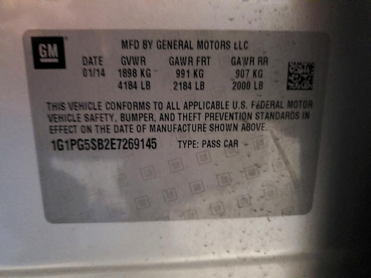 2014 Chevrolet Cruze Ltz - zdjęcie 12