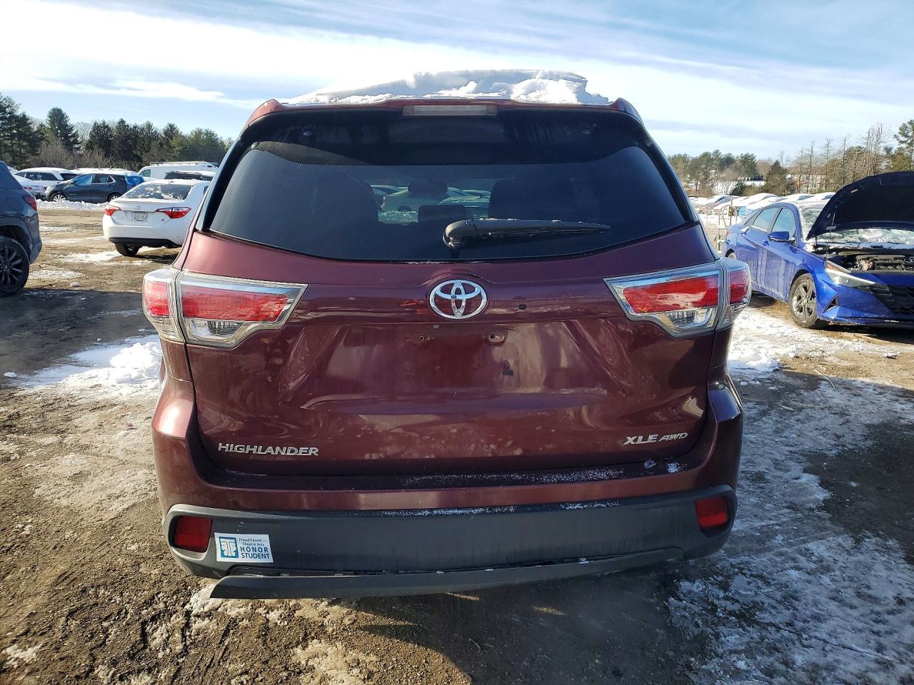 2015 Toyota Highlander Xle - zdjęcie 6